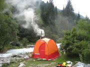 Мобильные (походные) бани и отапливаемые палатки.